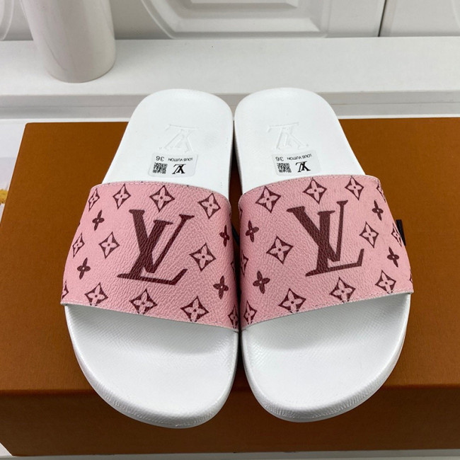 Louis Vuitton Men Shoes Slippers Sandals Flip Flop Luxury Brand WATERFRONT MULE with Original Box Whatapp