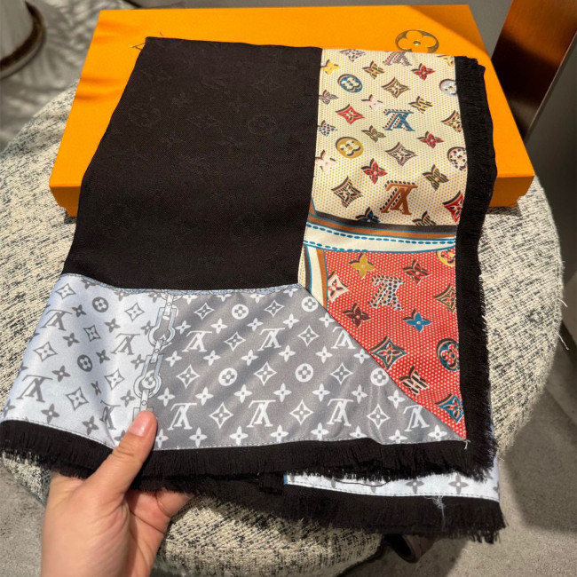 Louis Vuitton Scarves Womens Fashion Scarf with Original Box Whatapp