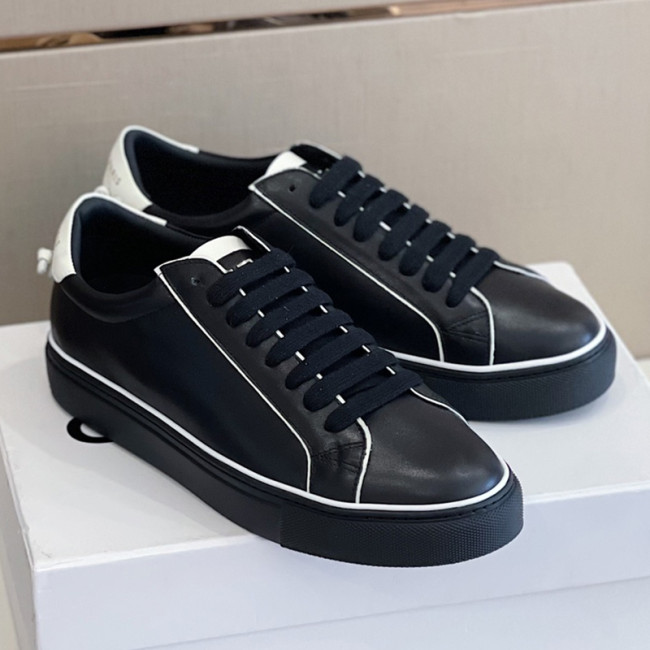 Givenchy Men Shoes Fashion Type Luxury Brand GIVENCHY SNEAKERS IN LEATHER WITH LATEX BAND with Original Box Whatapp