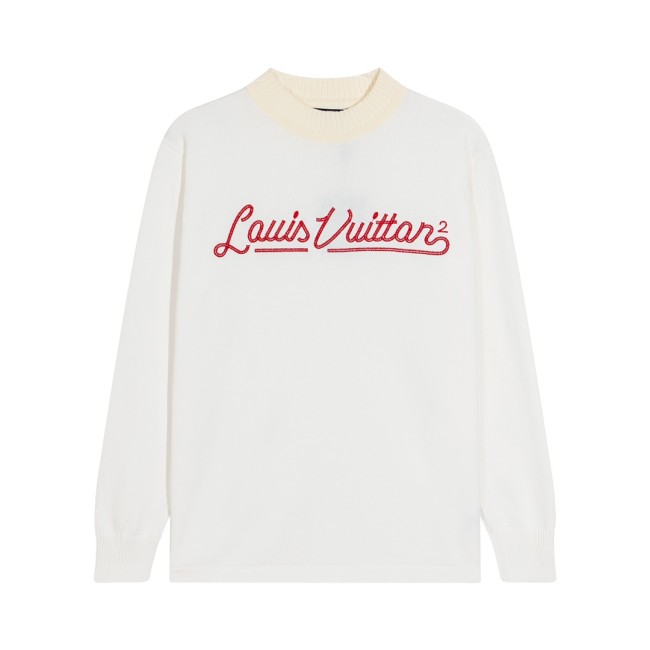 Louis Vuitton x Nigo Women Mens Sweaters Knitwears Luxury Brand Mens Knitwear Top Quality Whatapp