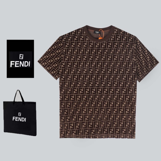 Fendi Luxury Brand Women Mens Short Sleeve T-Shirt Whatapp