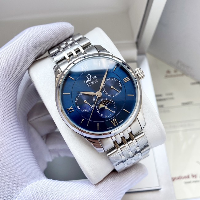 Omega Mens Watch Luxury Brand Design Fashion Type with Original Box Whatapp