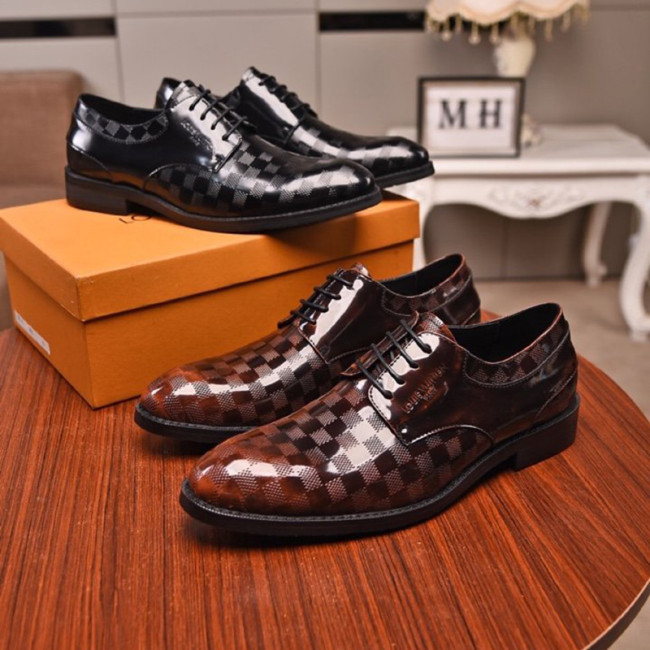 Louis Vuitton Men Shoes Business Luxury Brand LV Dress Shoes with Original Box Whatapp