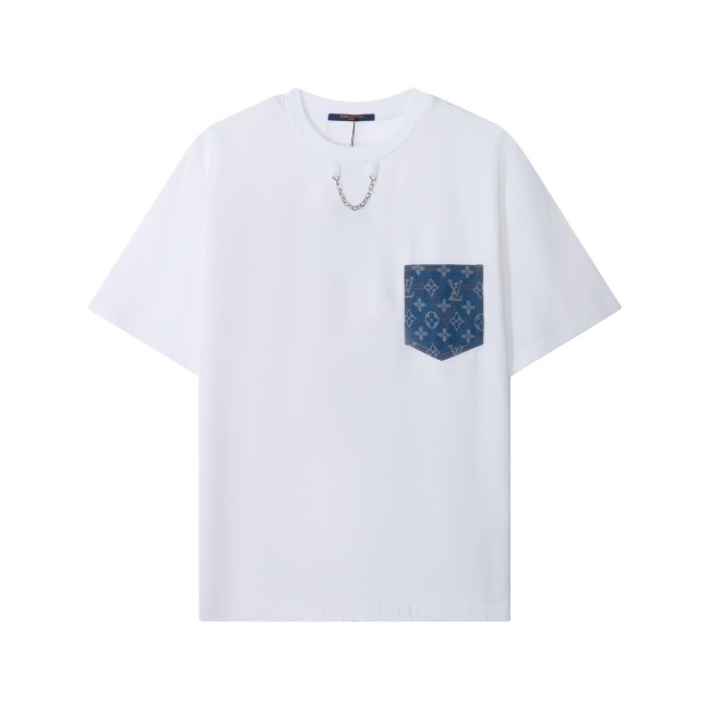 Louis Vuitton Luxury Brand Men Womens Short Sleeve T-Shirt Whatapp