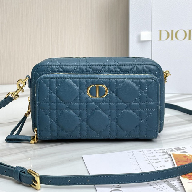 Dior Womens Bags Crossbody Bag DIOR CARO Womens Pouches Cosmetic Bags with Original Box Whatapp