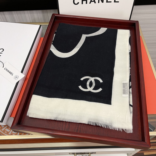 Chanel Scarves Womens Fashion Scarf with Original Box Whatapp