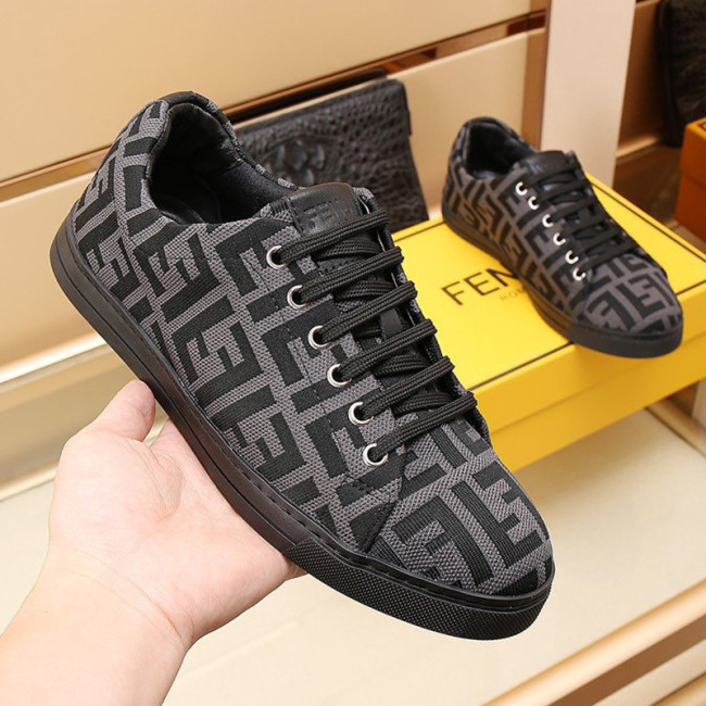 Fendi Mens Shoes Fashion Sneakers Luxury Brand Casual Shoes for Men with Original Box Whatapp