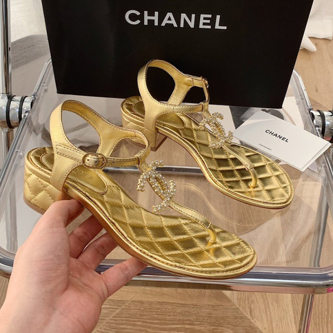 Chanel Womens Shoes Sandals Luxury Brand Sandals for Women with Original Box Whatapp