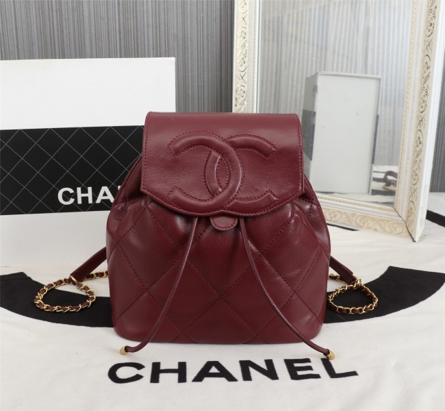 Chanel Womens Bags Drawstring Backpack Whatapp