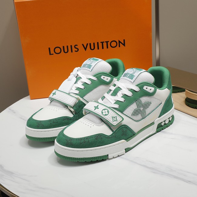 Louis Vuitton Men Shoes Fashion Sneakers Design Luxury Brand LV TRAINER SNEAKER with Original Box 1A9ZI6 Whatapp