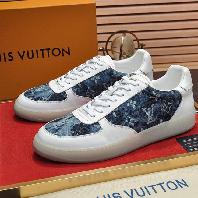 Louis Vuitton Men Shoes Fashion Sneakers RIVOLI SNEAKER Luxury Brand Casual Shoes with Original Box Whatapp