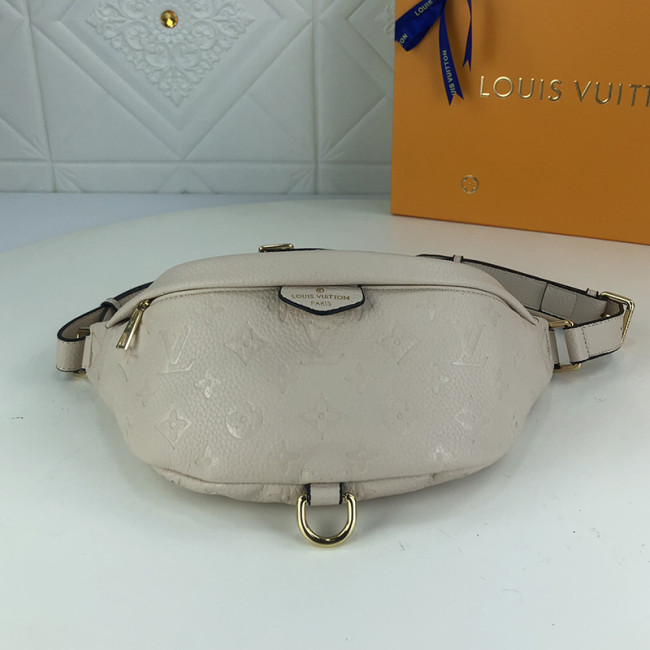 Louis Vuitton Womens Bags BUMBAG Monogram Empreinte Leather with Original Box Luxury Brand Design Whatapp