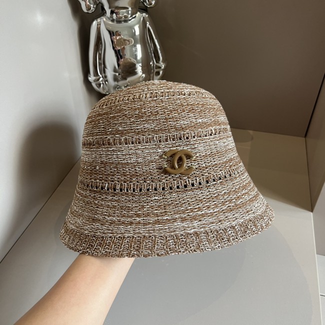 Chanel Womens Hats Luxury Brand Bucket Hat with Original Box