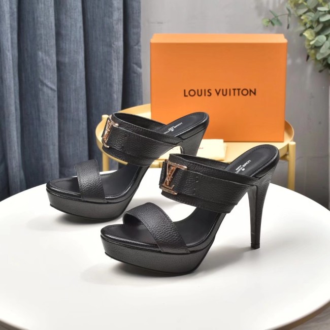 Louis Vuitton Womens Shoes Mule High Heels 12cm Whatapp