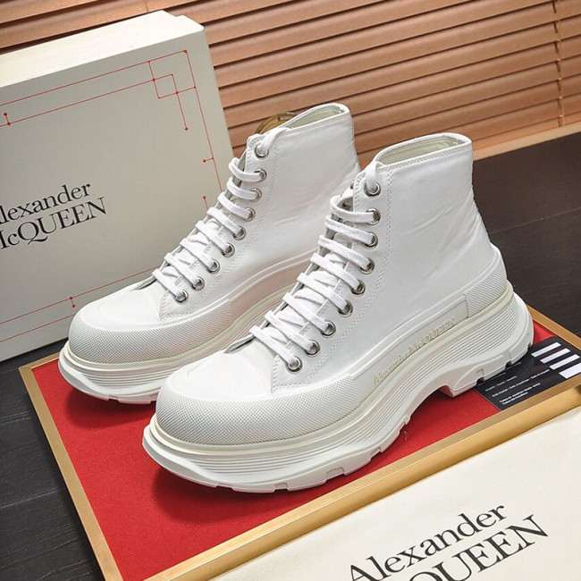 Alexander McQueen Women Shoes Ankle Boots Fashion Design Luxury Brand Whatapp