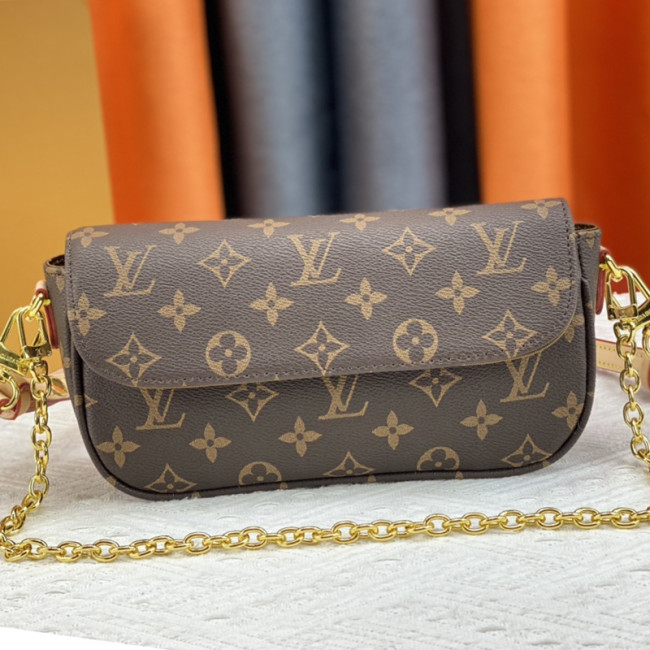 Louis Vuitton Womens Bags Messenger Shoulder Bags Luxury Brand Wallet On Chain Ivy with Original Box M81911 Whatapp