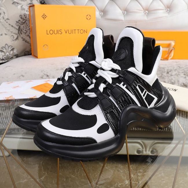 Louis Vuitton Women Shoes Sneakers Luxury Brand Design Fashion LV ARCHLIGHT SNEAKER with Original Box Whatapp