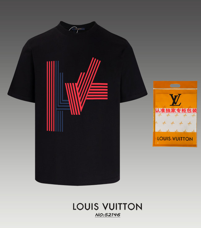 Louis Vuitton Luxury Brand Men Womens Short Sleeve T-Shirt Whatapp