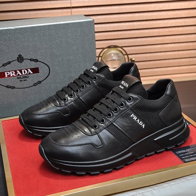 Prada Mens Shoes Sneakers Casual Shoes for Men Luxury Brand Breathable Fashion Sneakers with Original Box Whatapp