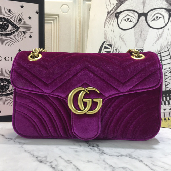 Gucci Womens Bags Shoulder Messenger Bag Luxury Brand Small GG Marmont bag with Original Box Whatapp