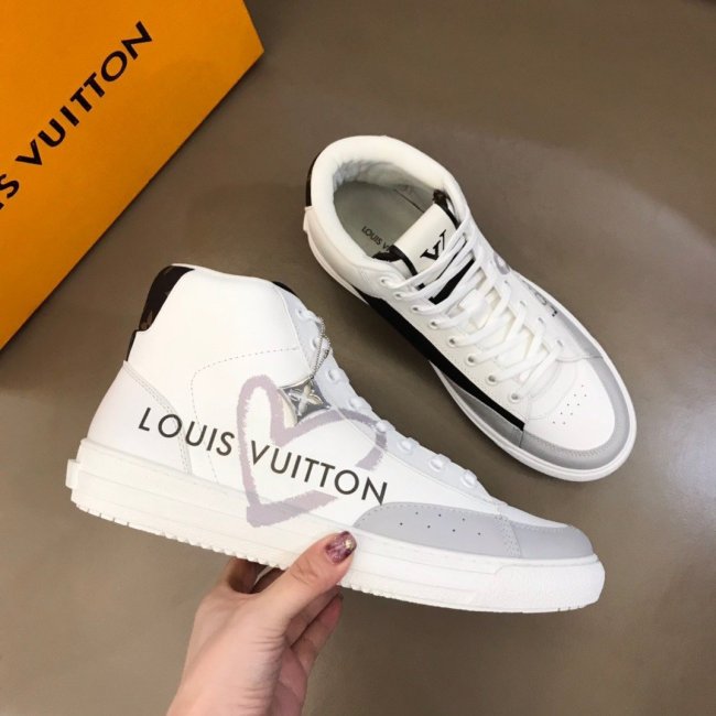 Louis Vuitton Men Shoes Fashion Sneakers Luxury Brand Mens Charlie Sneaker Casual Shoes with Original Box Whatapp