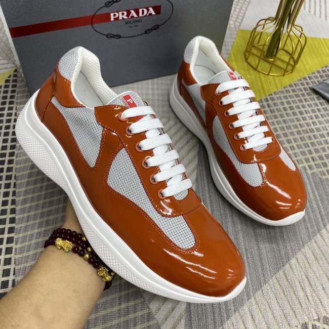 Prada Mens Shoes Sneakers Casual Shoes for Men Luxury Brand Breathable Fashion Sneakers with Original Box Whatapp