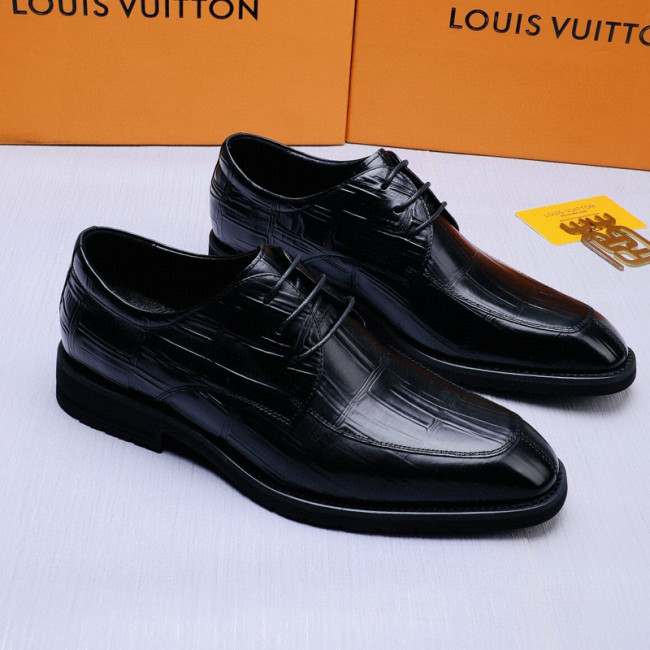 Louis Vuitton Men Shoes Business Luxury Brand LV Dress Shoes with Original Box Whatapp