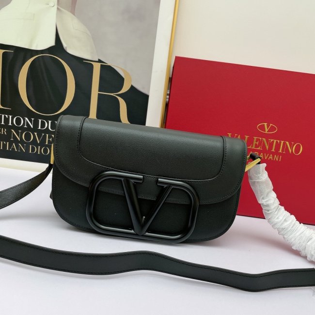 Valentino Womens Bags Crossbody Bag Luxury Brand SUPERVEE CALFSKIN CROSSBODY BAG with Original Box Whatapp