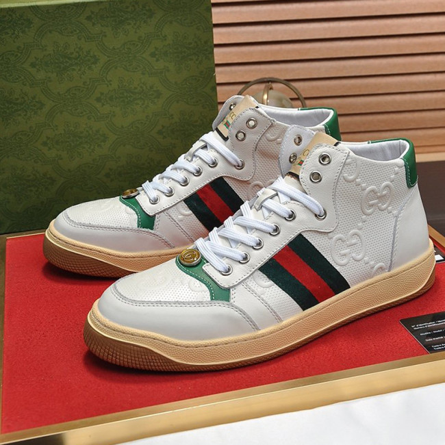 Gucci Mens Shoes Luxury Brand Men's Gucci Tennis Sneaker with Original Box Whatapp