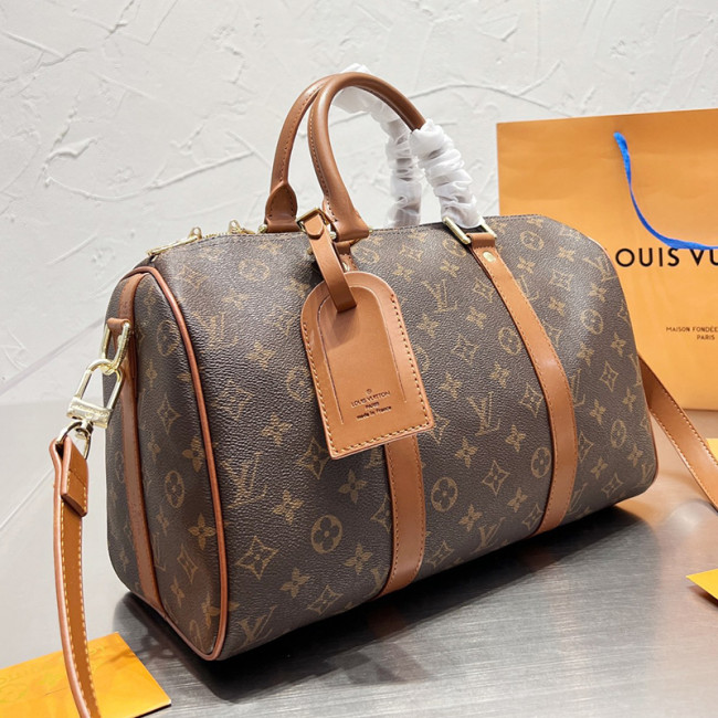 Louis Vuitton Womens Bags Luxury Brand Fashion Type Louis Vuitton SPEEDY BANDOULIÈRE 35 with Original Box M46268 Whatapp