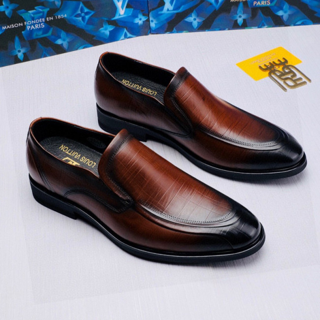 Louis Vuitton Men Shoes Business Luxury Brand LV Dress Shoes with Original Box Whatapp