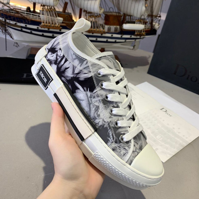 Dior Men Shoes Sneakers Casual Luxury Brand B23 Low-Top Sneaker with Original Box Whatapp