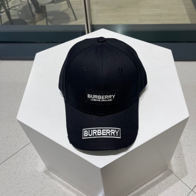 Burberry Womens Mens Cap Baseball Hat Luxury Brand with Original Box