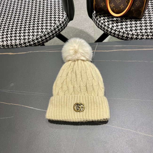 Gucci Womens Cap Knit Hat Luxury Brand with Original Box