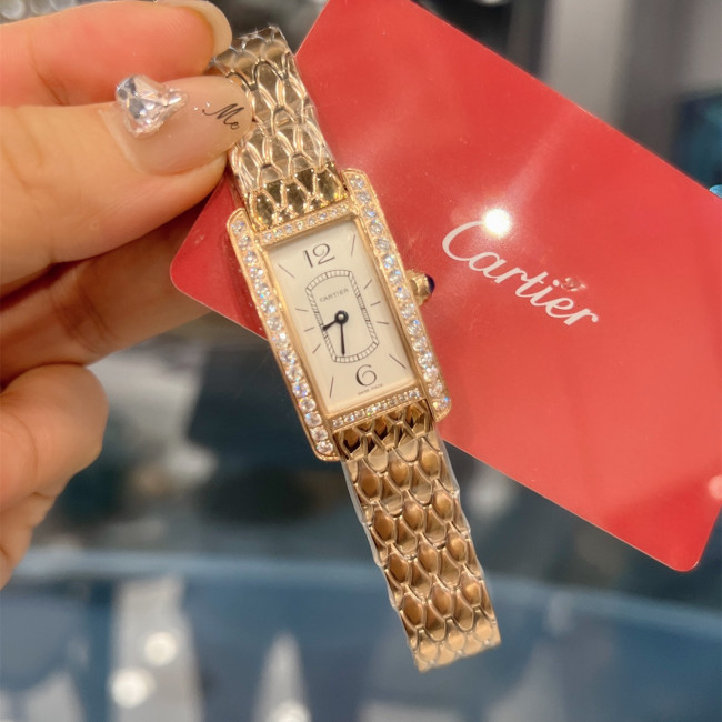 Cartier Womens Watch Luxury Brand Design Fashion Type with Original Box Whatapp