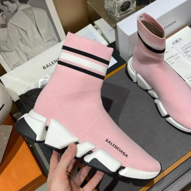 Balenciaga Womens Shoes Breathable Luxury Brand Fashion WOMEN'S SPEED SNEAKER 2.0 with Original Box Speed Sneakers Whatapp