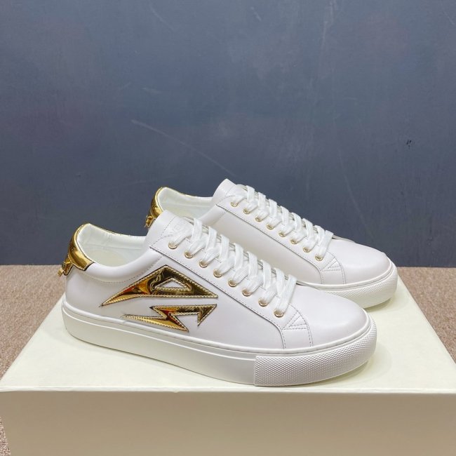 Givenchy Men Shoes Fashion Type Luxury Brand GIVENCHY SNEAKERS IN LEATHER WITH LATEX BAND with Original Box Whatapp