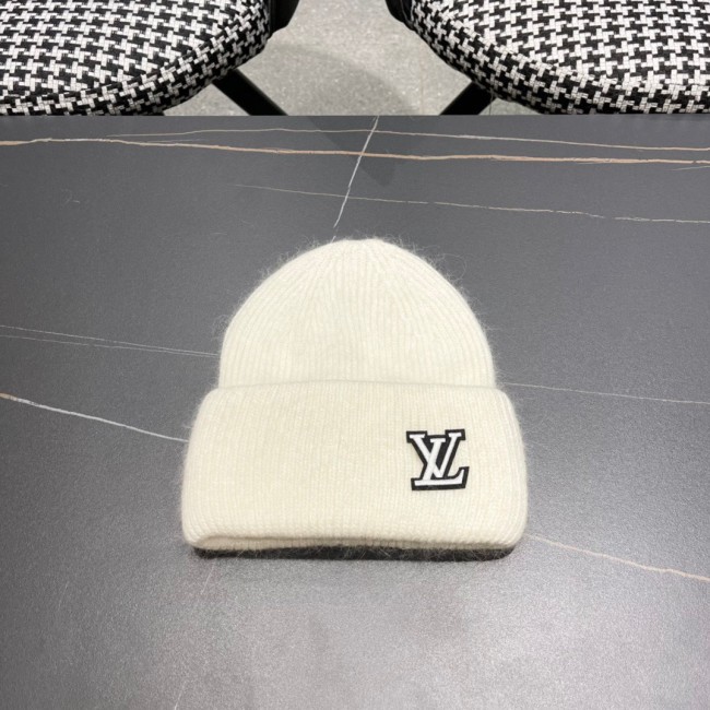 Louis Vuitton Womens Mens Cap Knit Hat Luxury Brand with Original Box