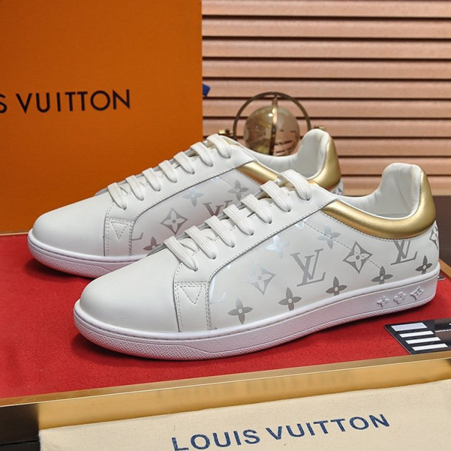 Louis Vuitton Men Shoes Fashion Sneakers LUXEMBOURG SNEAKER Monogram Luxury Brand with Original Box Whatapp