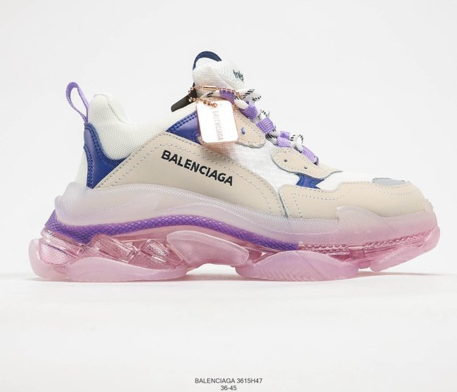 Balenciaga Womens Shoes Sneakers Luxury Brand Triple S Sneaker with Original Box 3615H47 Whatapp