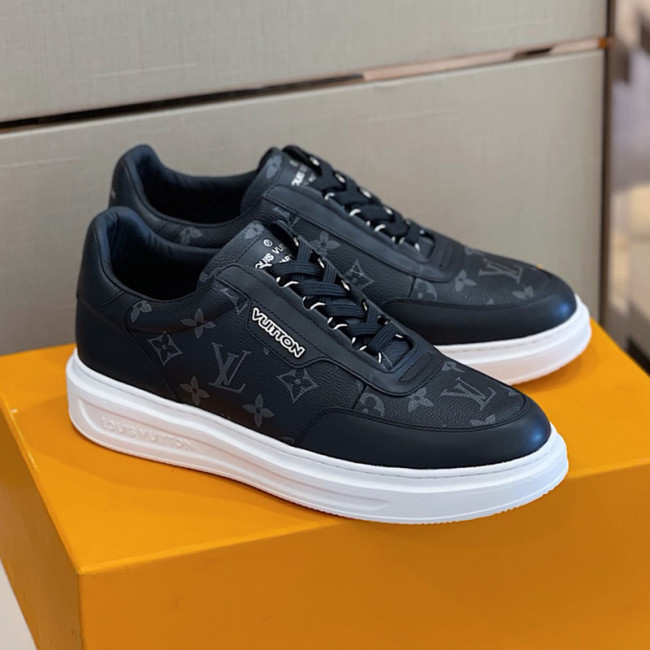 Louis Vuitton Men Shoes Fashion Sneakers RIVOLI Beverly Hills SNEAKER Luxury Brand Casual Shoes with Original Box Whatapp