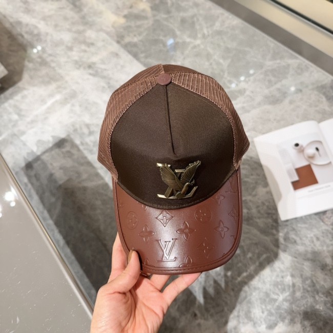 Louis Vuitton Womens Mens Cap Baseball Hat Luxury Brand with Original Box