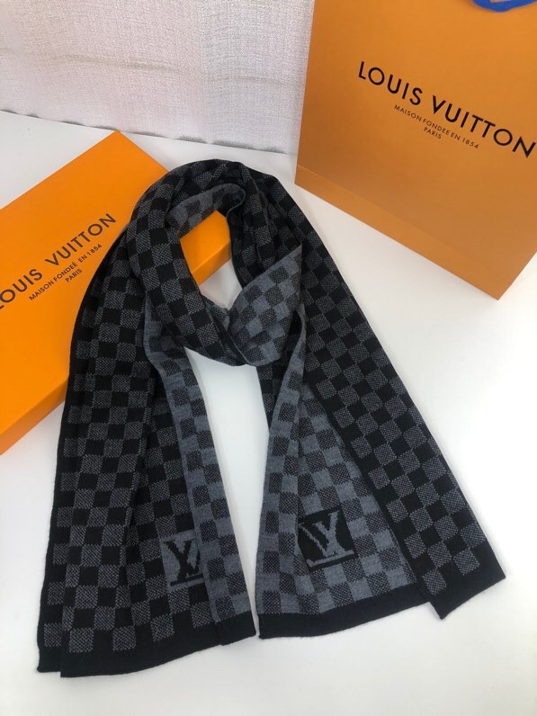 Louis Vuitton Scarves Men Womens Fashion Scarf with Original Box Whatapp