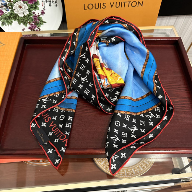 Louis Vuitton Scarves Womens Fashion Scarf with Original Box Whatapp