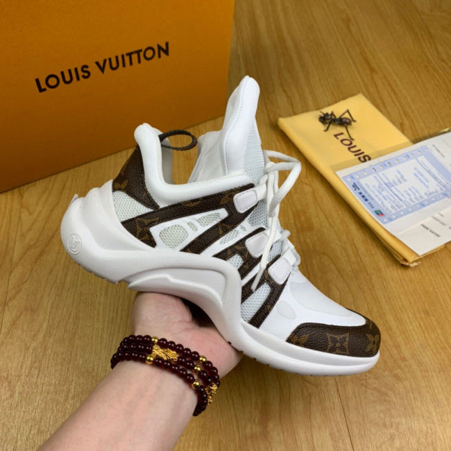 Louis Vuitton Women Shoes Sneakers Luxury Brand Design Fashion LV ARCHLIGHT SNEAKER 1A43KV Whatapp