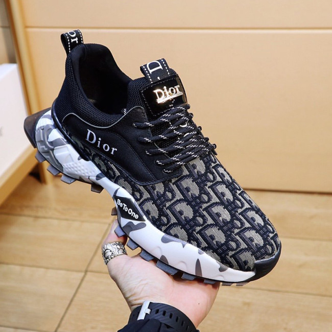 Dior Mens Shoes Sneakers Luxury Brand Breathable Design Casual Shoes for Men with Original Box Whatapp