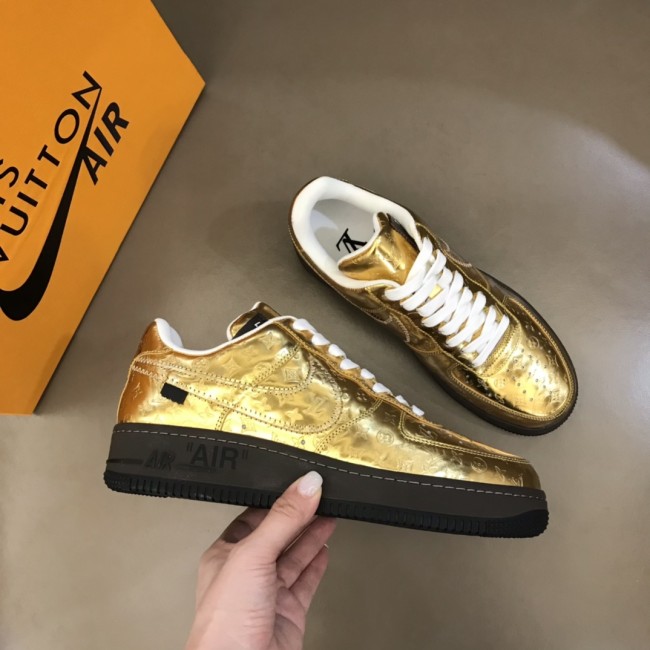 Louis Vuitton NIKE Off-White Men Shoes Fashion Sneakers Design Luxury Brand LVXNIKE Air Force Sneakers with Original Box Whatapp