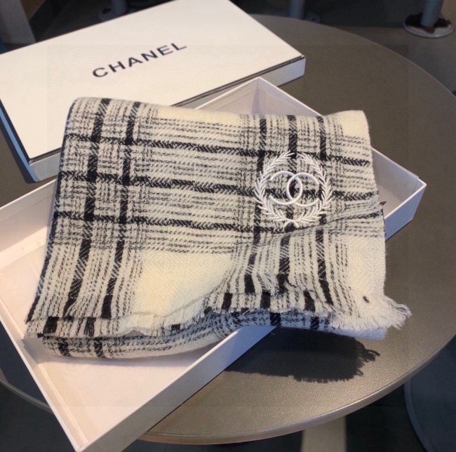 Chanel Scarves Womens Fashion Scarf with Original Box Whatapp