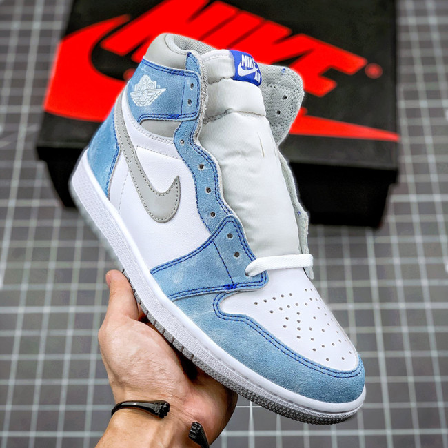 Air Jordan 1 RetroHyper RoyalSneakers Mens Womens Shoes Sneakers with Original Box 555088-402 Whatapp