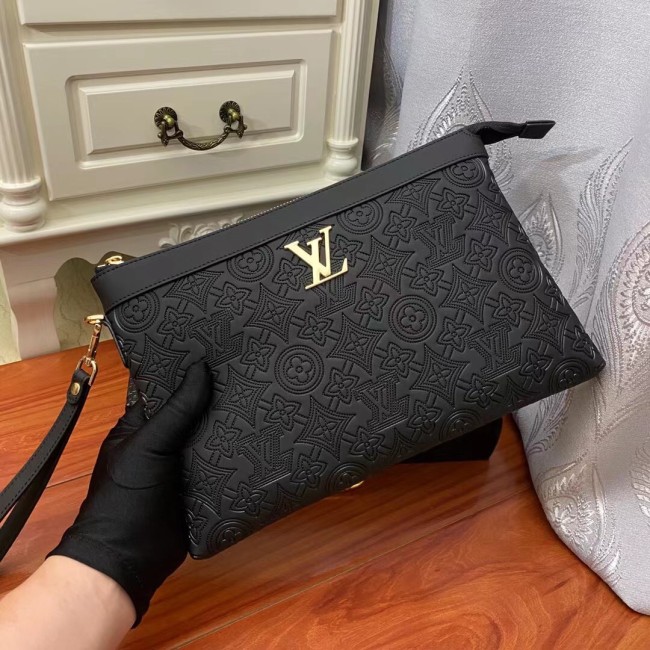 Louis Vuitton Mens Bags Luxury Brand Business Clutch with Original Box Whatapp